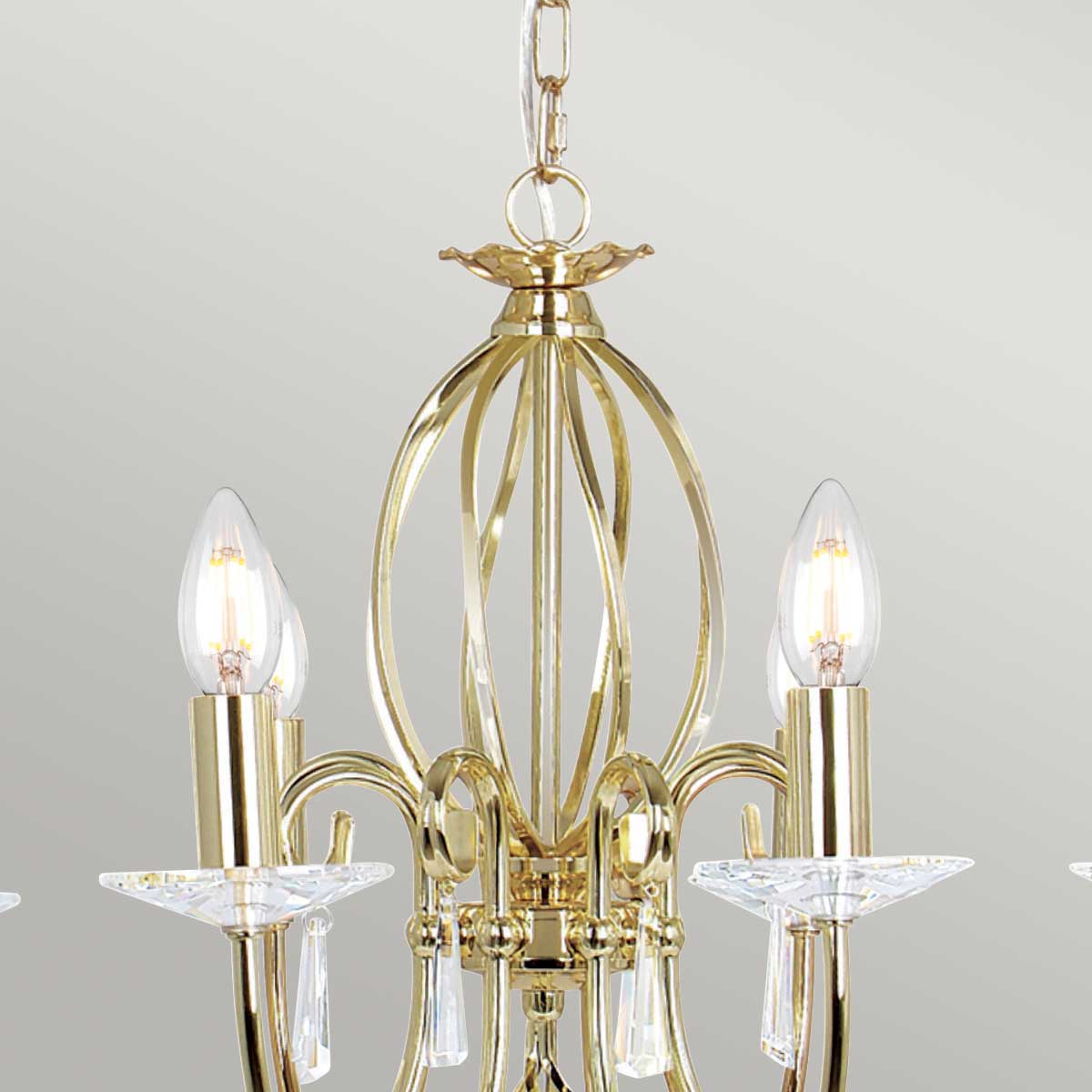 AEGEAN polished brass AG8-POL-BRASS Elstead Lighting