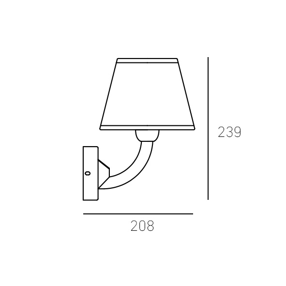 ATLANTA W01827NI-WH Cosmo Light