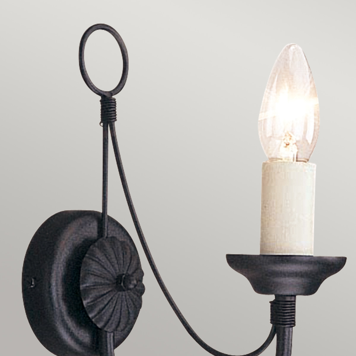 CARISBROOKE black CB1-BLACK Elstead Lighting