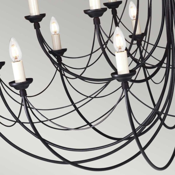 CARISBROOKE black CB18-BLACK Elstead Lighting