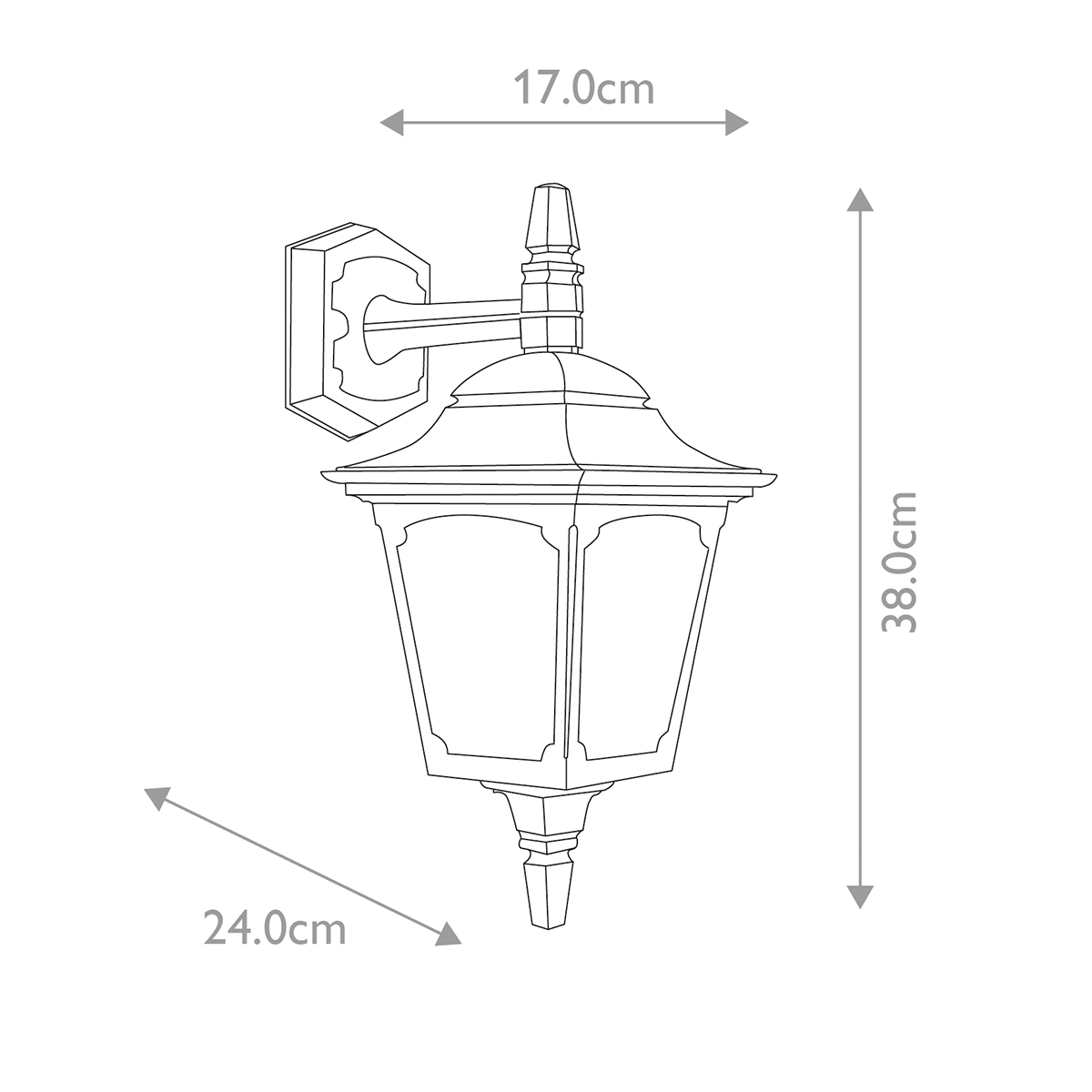 CHAPEL black CPM2-BLACK Elstead Lighting