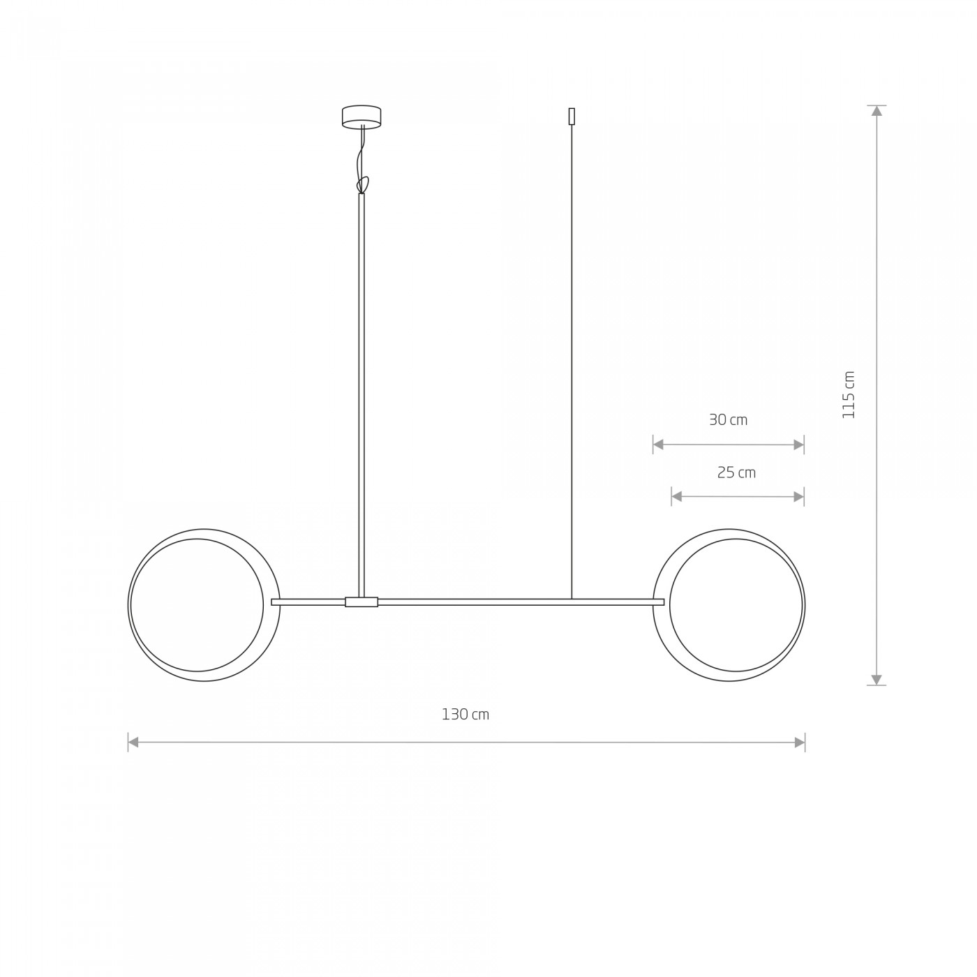 MINIMAL smoked oak II 9375 Nowodvorski Lighting