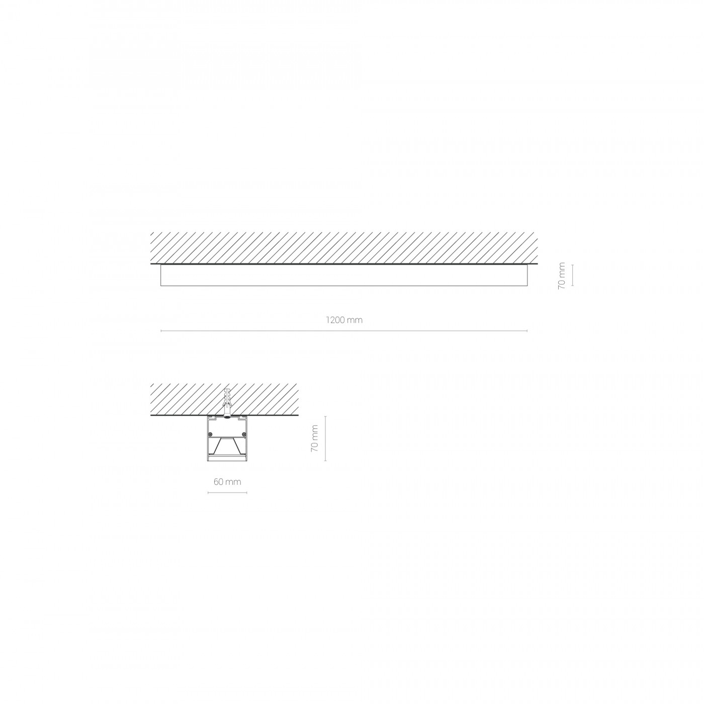 CL OFFICE PRO LED 120 white 3000K 10211 Nowodvorski Lighting