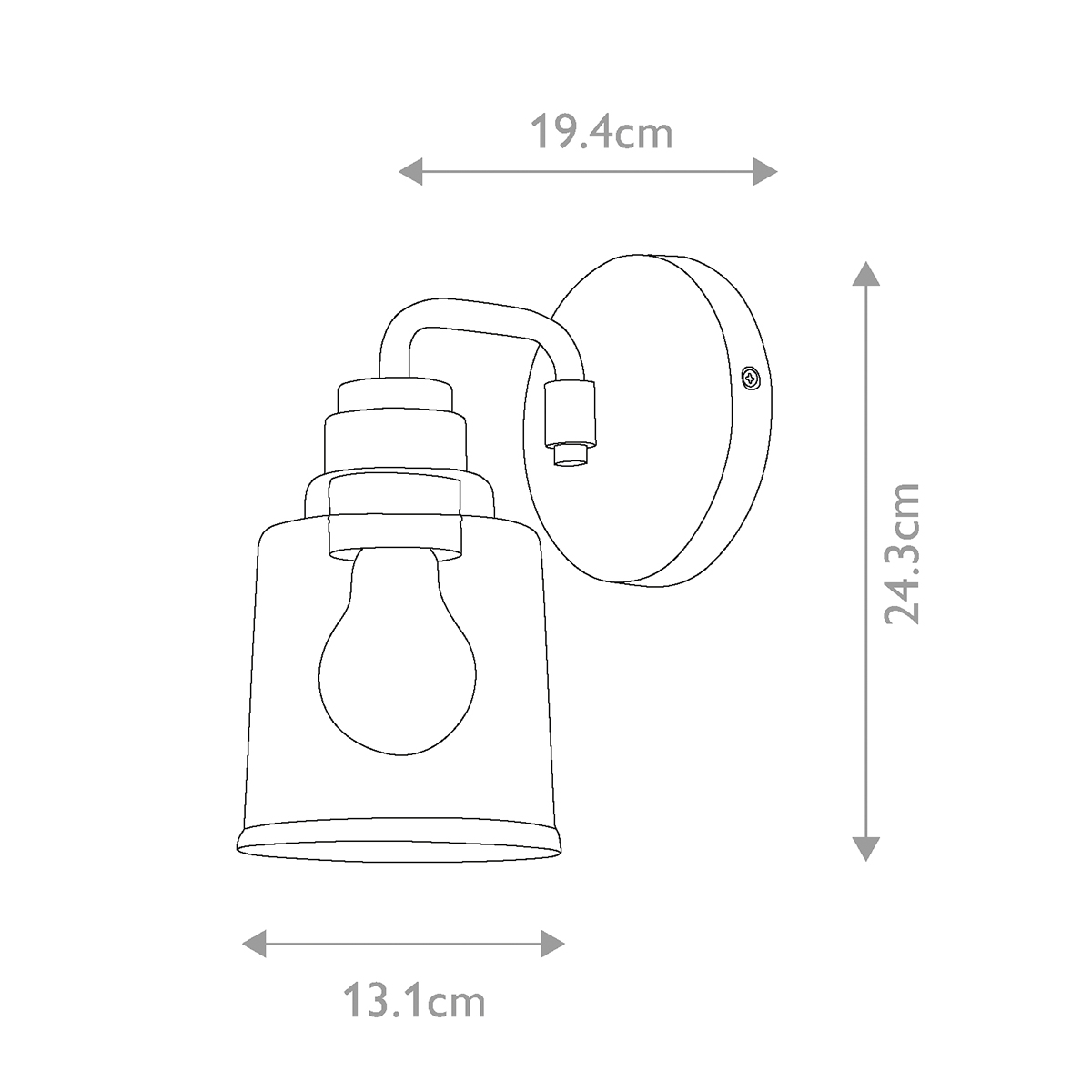 AIVIAN  brass KL-AIVIAN1-WBR Kichler