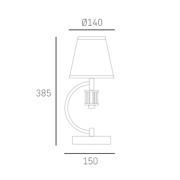 LIVERPOOL T01193CH-WH Cosmo Light