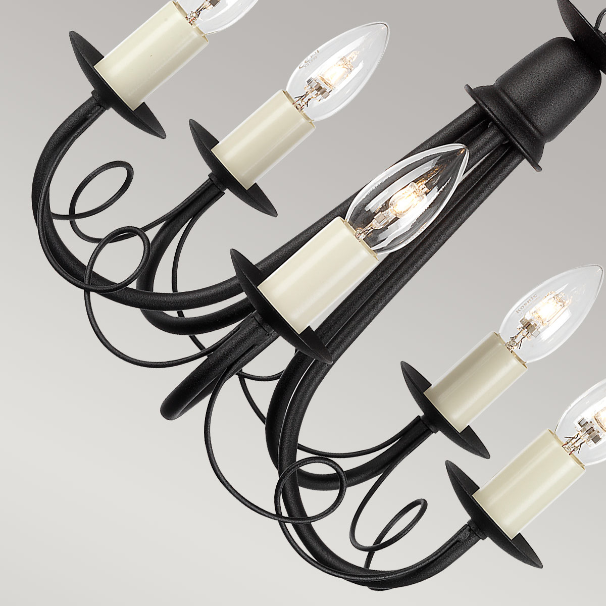 MINSTER black MN5-BLACK Elstead Lighting