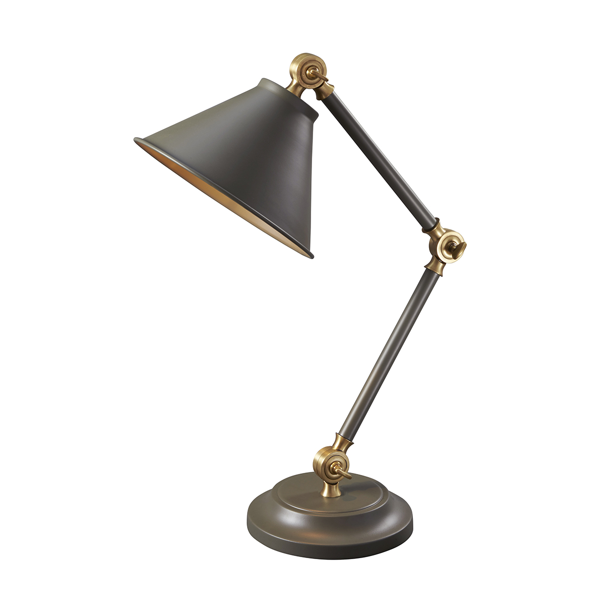 PROVENCE dark grey and aged brass PV-ELEMENT-GAB Elstead Lighting