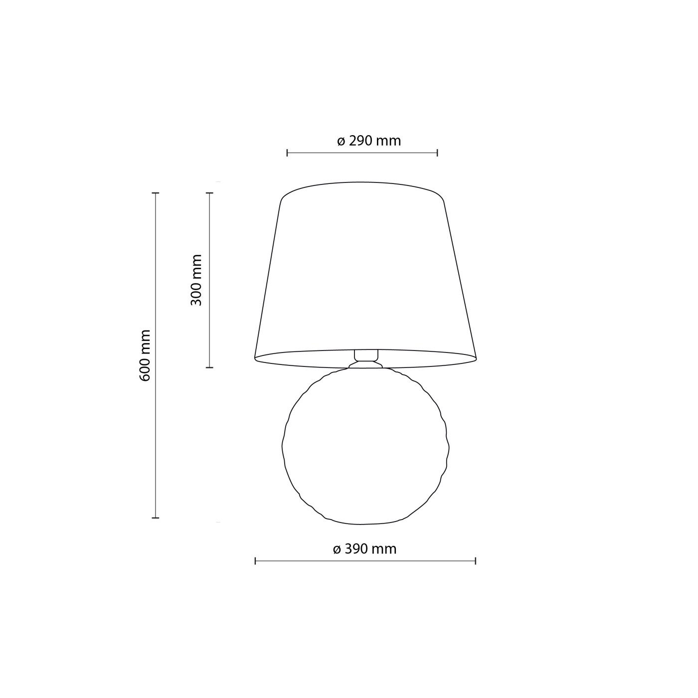 SANTANA ecru 5591 TK Lighting