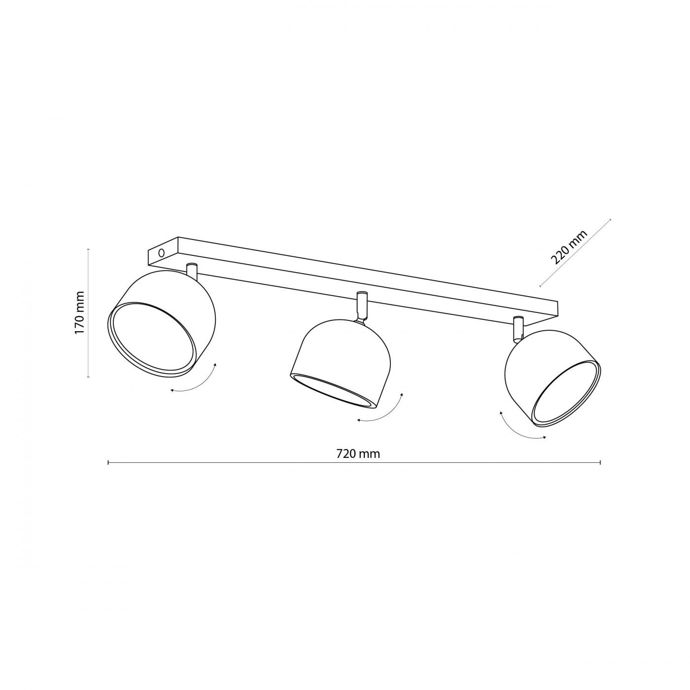 ALTEA black III 6520 TK Lighting