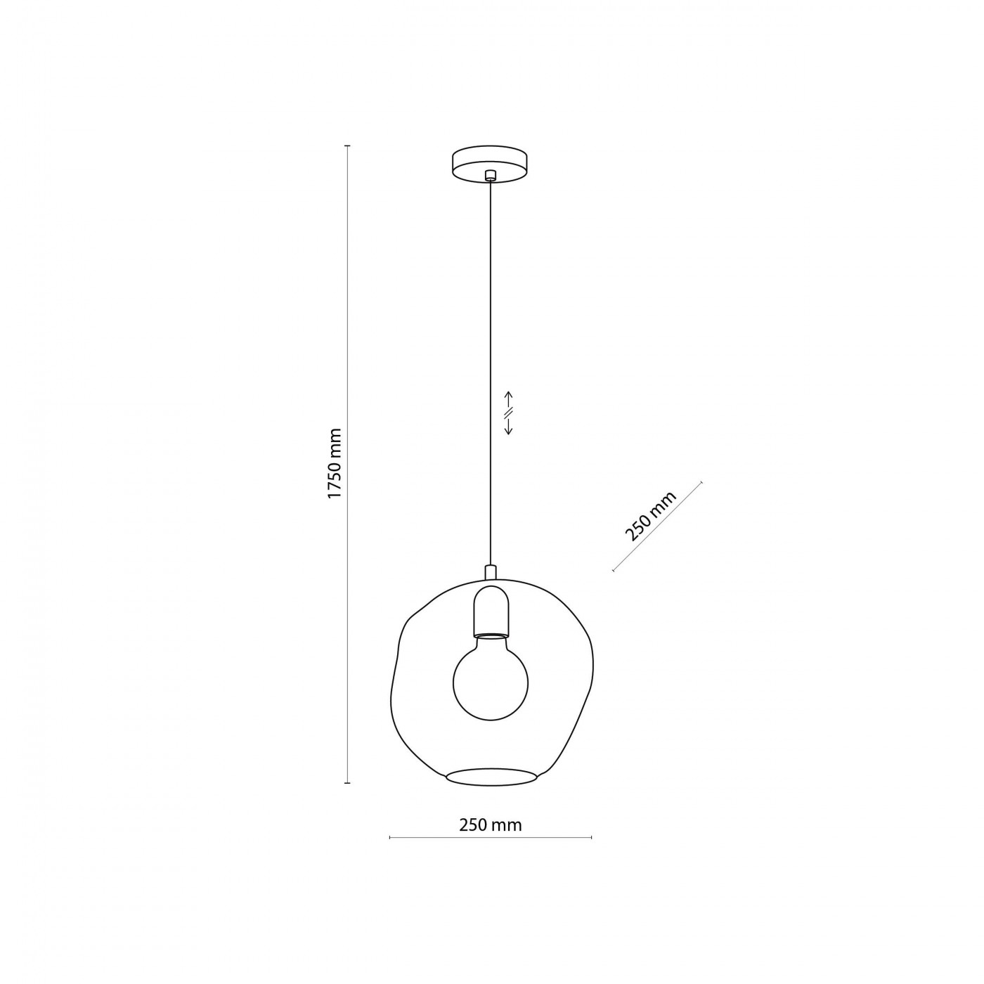 SOL amber I 3368 TK Lighting