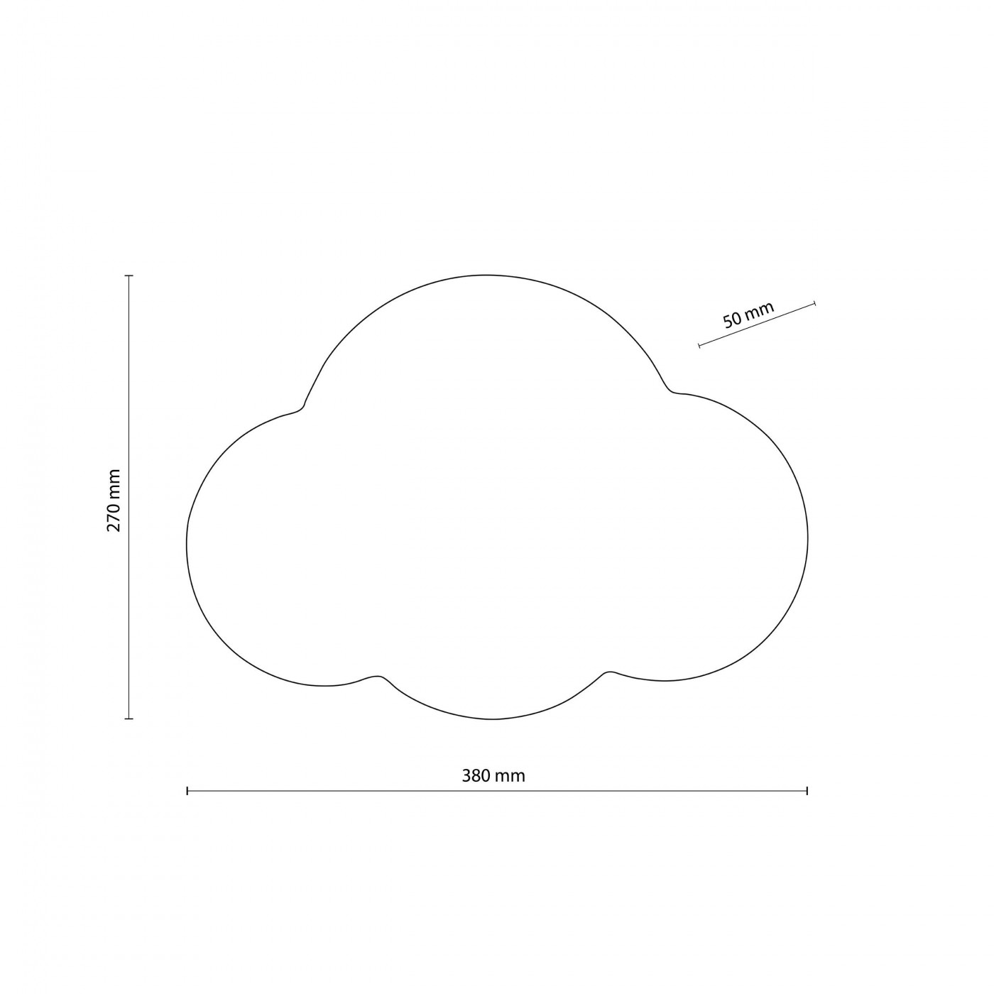 CLOUD white 4964 TK Lighting