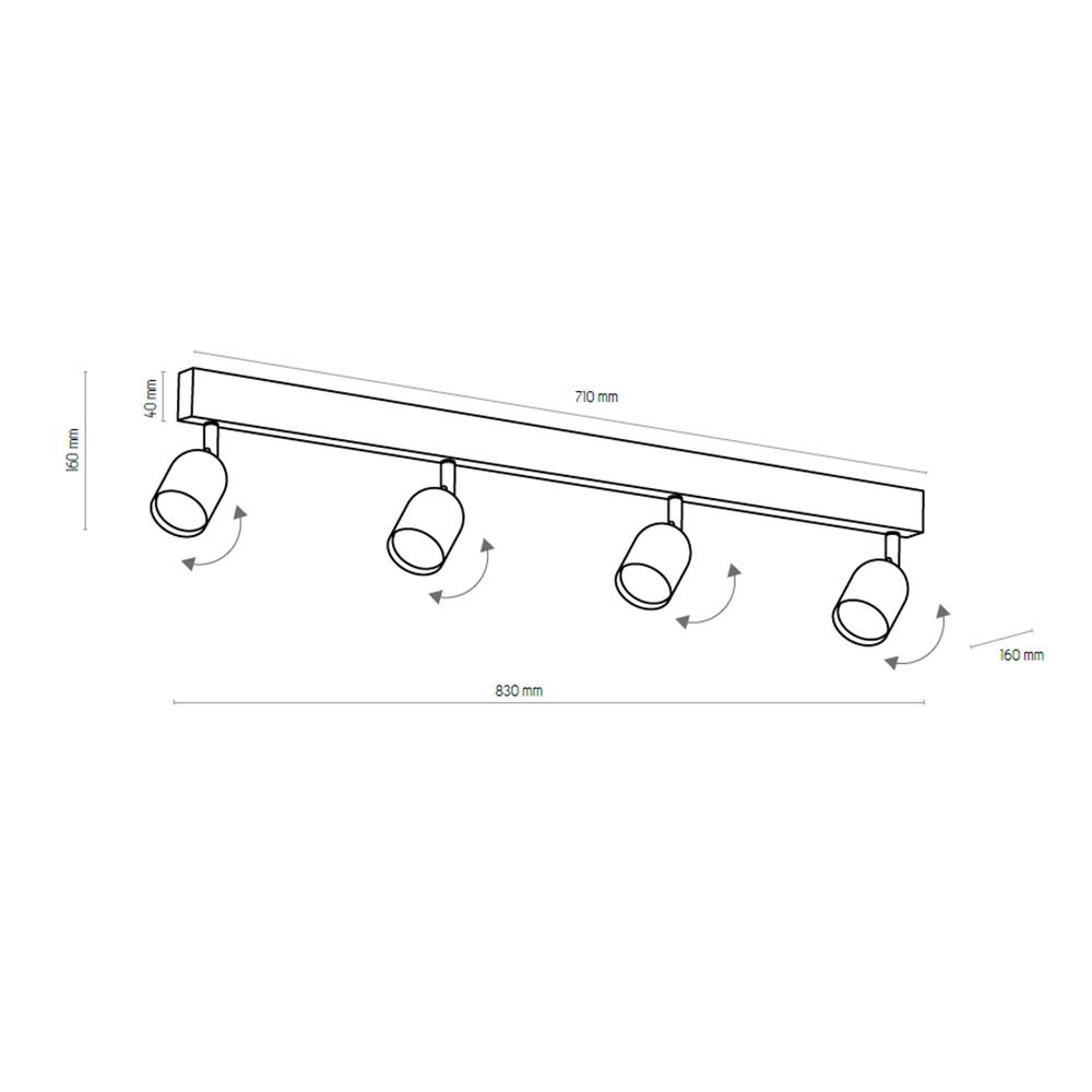 TOP black IV 1009 TK Lighting