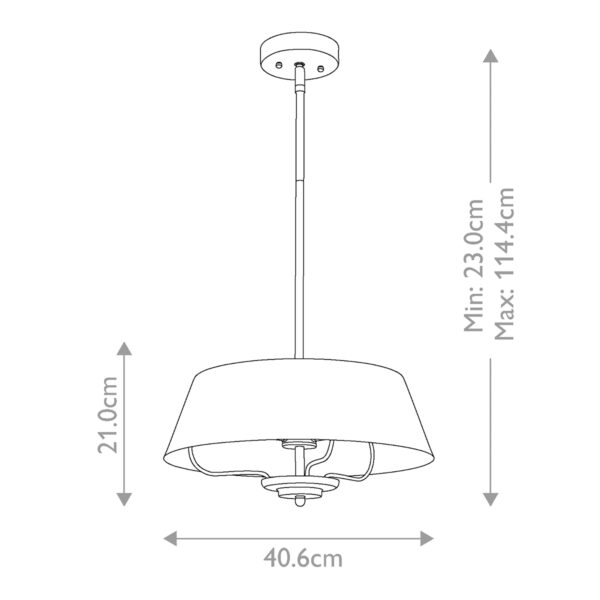 LUELLA brass KL-LUELLA-3P-BNB Kichler