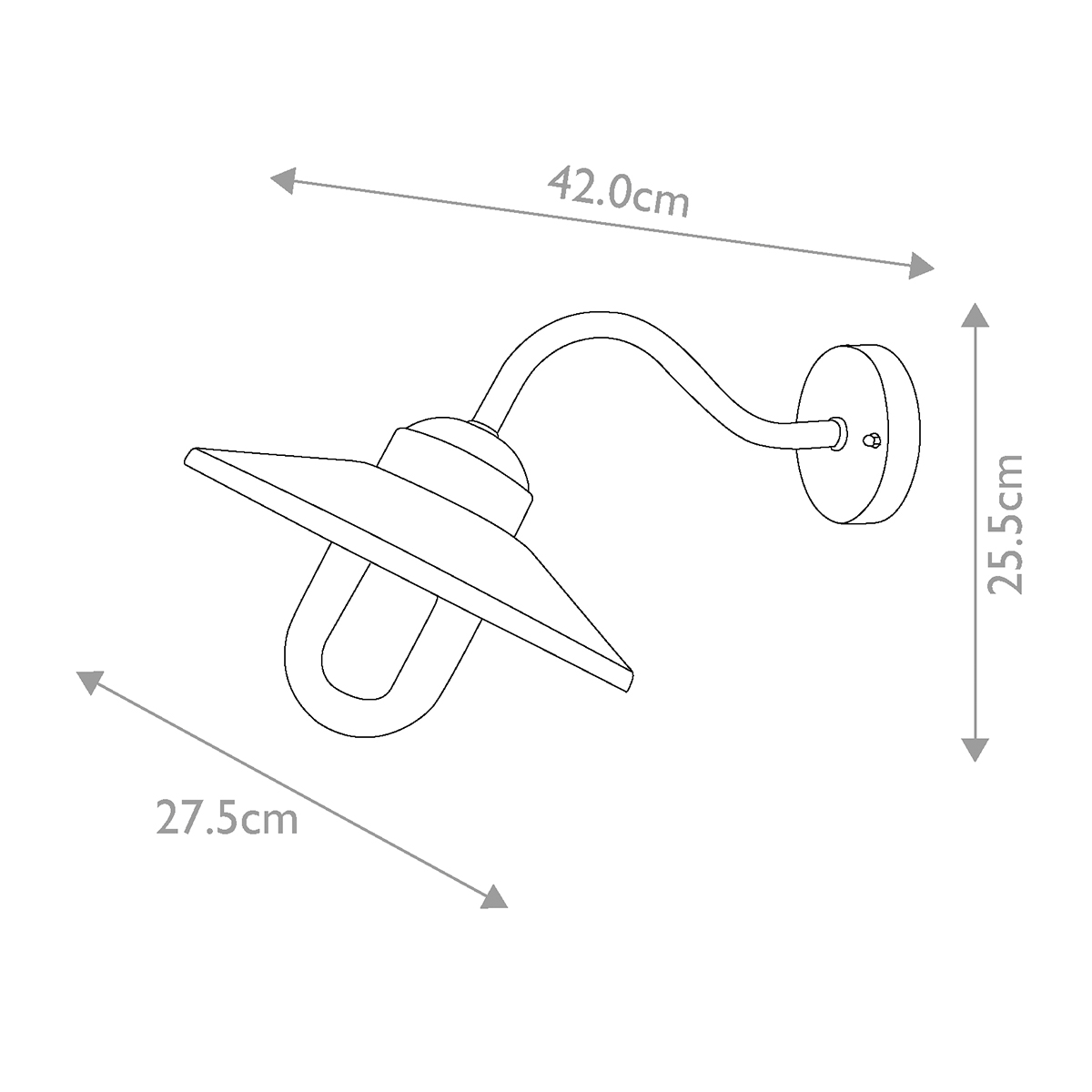 KLAMPENBORG black KLAMPENBORG-BK Elstead Lighting