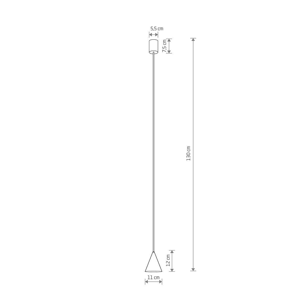 ZENITH XS white 11453 Nowodvorski Lighting