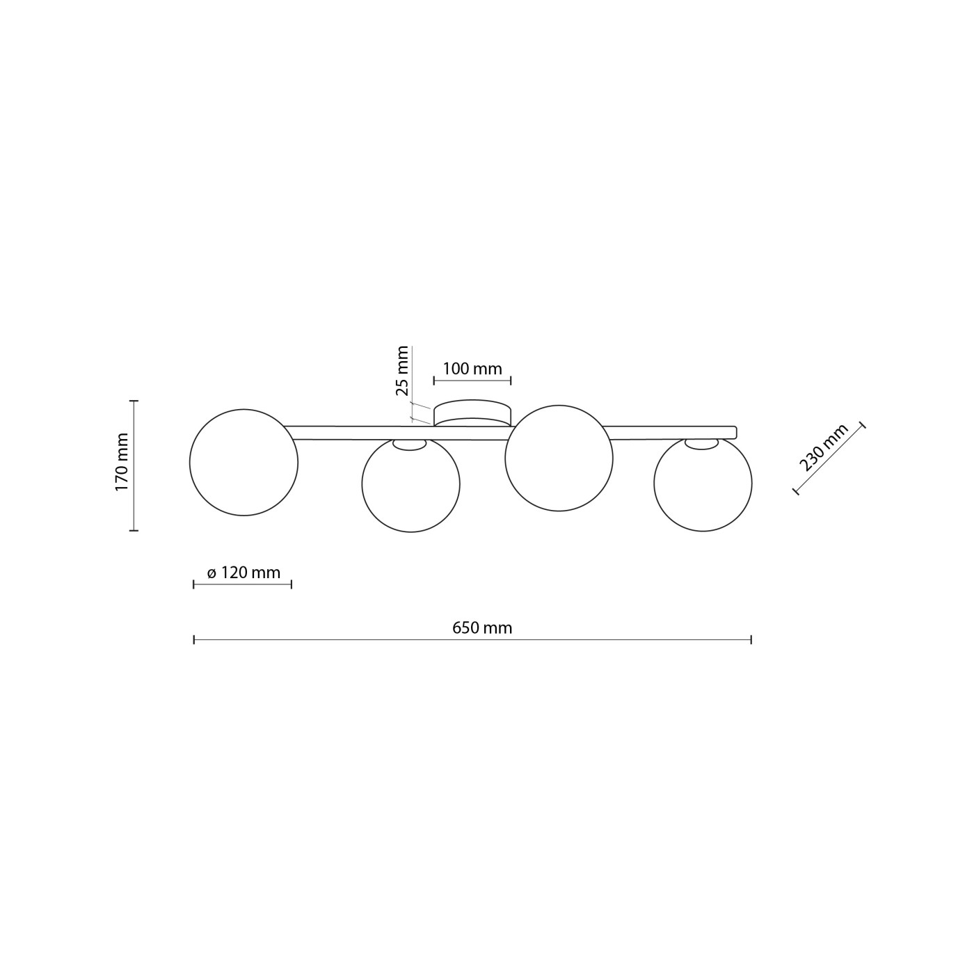 ESTERA wood IV 5769 TK Lighting