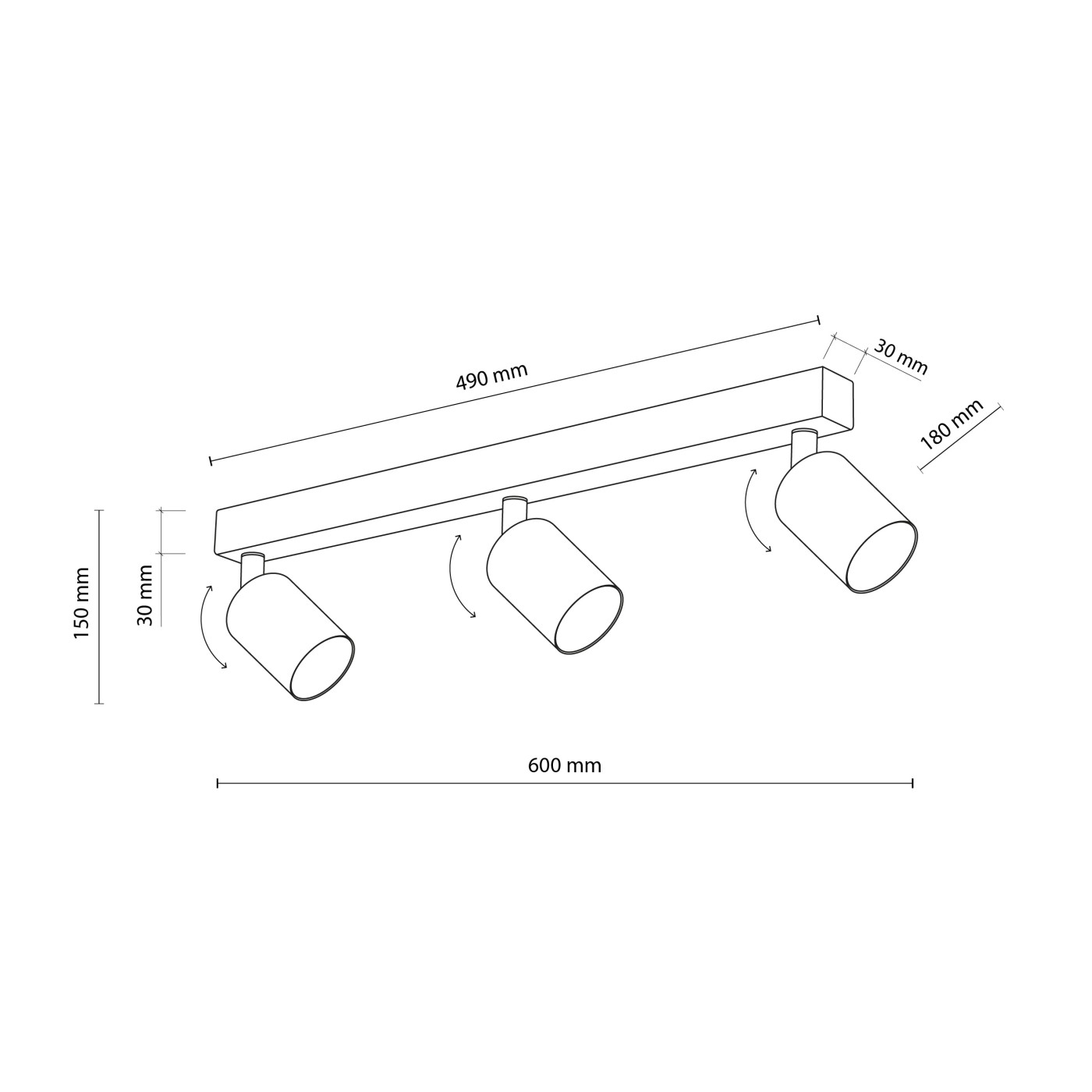 TOP gold III 5968 TK Lighting